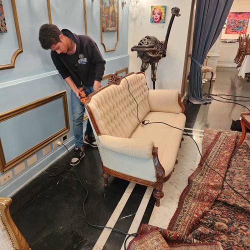 limpieza y desinfección sillones comercio hoteles instituciones